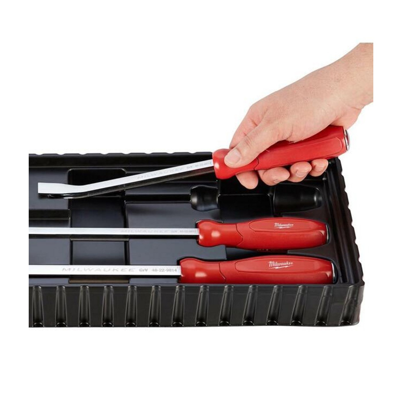 Milwaukee 48229214 Pry Bar Set 4pce Power Tools UK