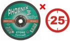Abracs PH23030DS-25 Stone Cutting Discs