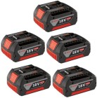 Bosch GBA18V4.0X5 CoolPack Batteries