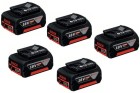 Bosch GBA18V5.0X5 CoolPack Batteries
