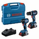 Bosch GSB18V-90C - GDR18V-210C Power Tool Kit