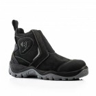 BSH014BK-12 Waterproof Pull On Safety Boots