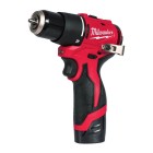 Milwaukee M12BLPDRC-202C Combi Drill