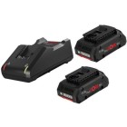 Bosch GAL18V-40 Charger + GBA18V4.0PX2 Batteries
