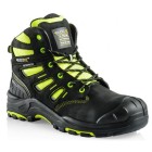BVIZ2BK-YL-12 Waterproof Buckler Safety Boots