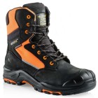 Buckler BVIZ1BK-OR-08 Buckzviz Hi-Viz Waterproof Safety Boots