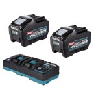 Makita DC40RB Twin Charger BL4050FX2 XGT Batteries