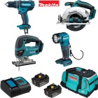 Makita MAKKIT4E Power Tool Kit