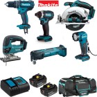 Makita MAKKIT6E Power Tool Kit