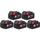 Milwaukee M18B5x5 Batteries