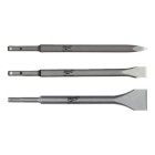 Milwaukee 4932430001 SDS-Plus Chisel Set