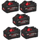 Milwaukee M18FB8X5 FORGE REDLITHIUM Batteries