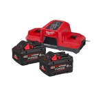 Milwaukee M18FORGENRG-802DBSC FORGE Batteries Charger Kit