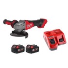 Milwaukee M18FSAG115X-502X Angle Grinder