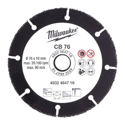 Milwaukee 4932464716 Carbide Blade
