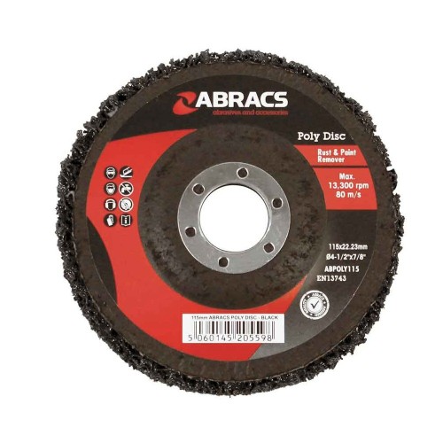 ABRACS ABPOLY115B Blue Poly Disc