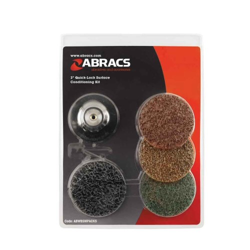 ABRACS ABWBSMPACK5 Surface Conditioning Kit