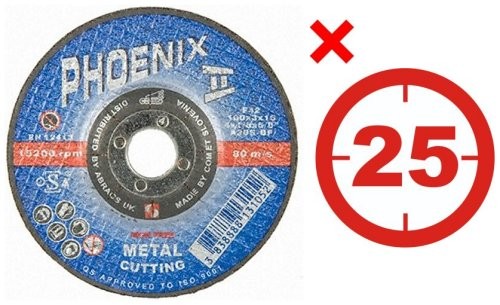 Abracs PH10030DM-25 Cutting Discs