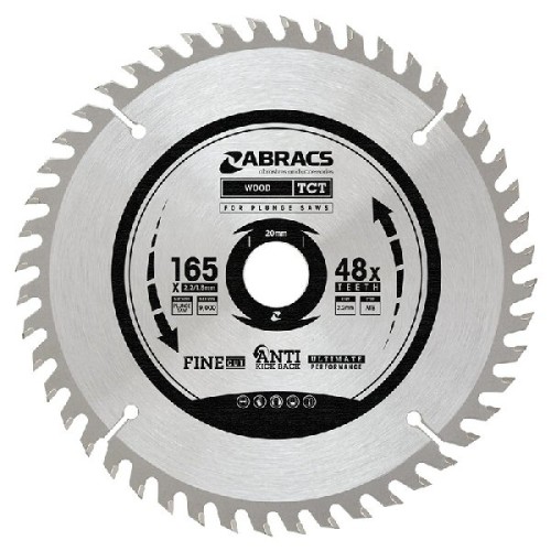 ABRACS TCTP16048 TCT Plunge Saw Blade 
