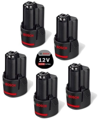 Bosch GBA12V2.0x5 Batteries