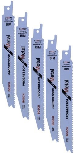 Bosch S123XF Progessor Sabre Saw Blades