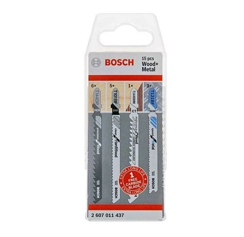 Bosch 2607011437 Jigsaw Blade Set