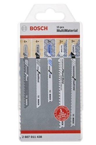 Bosch 2607011437 Jigsaw Blade Set