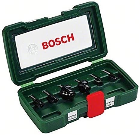 Bosch 2607019462 Router Cutter Set