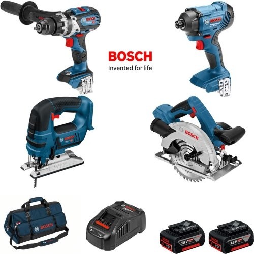 Bosch BOSKIT4 Power Tool Kit 