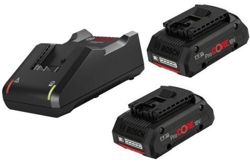 Bosch GAL18V-40 Charger + GBA18V4.0PX2 Batteries