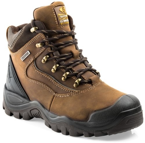 BSH002BR Waterproof Buckler Safety Boot