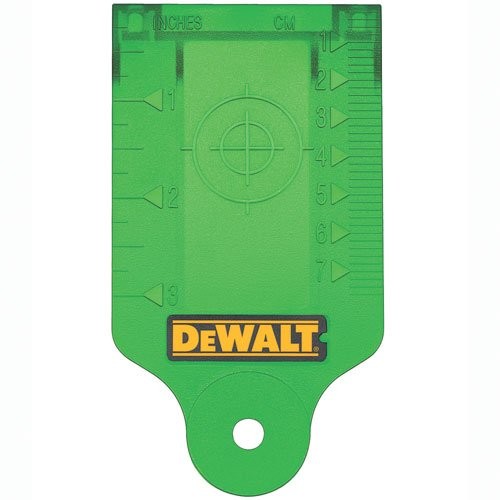 DeWALT DE0730G Laser Target Cards