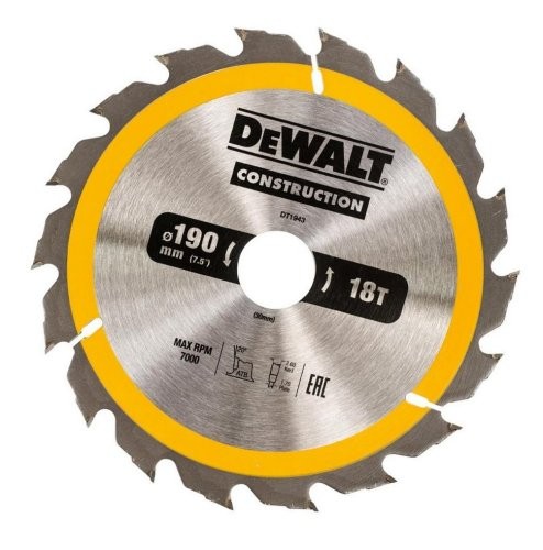 DeWALT DT1943 Circular Saw Blade