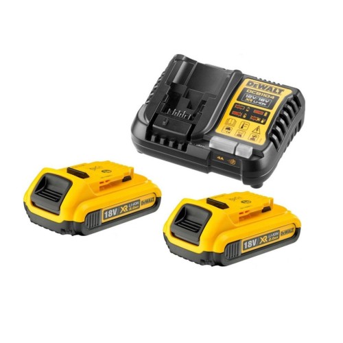 DeWALT DCB1104 Charger + DCB183x2 Batteries