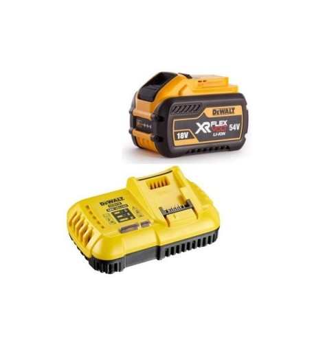 DeWALT DCB118 Charger + DCB548 FLEXVOLT Battery