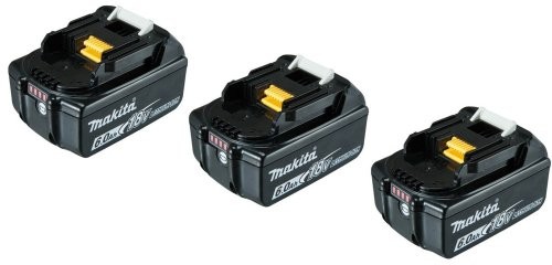 Makita BL1860Bx3 Batteries
