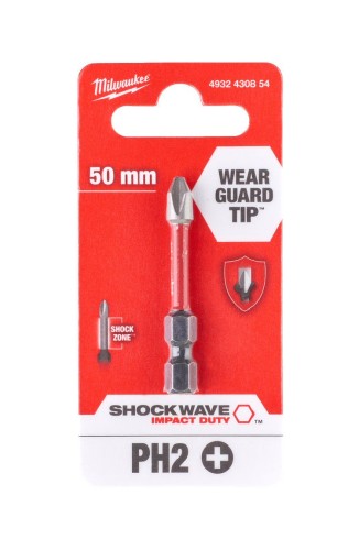 Milwaukee 4932430854 SHOCKWAVE Screwdriver Bit