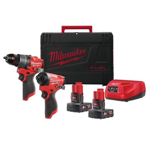 Milwaukee M12FPP2A2-602X Power Tool Kit