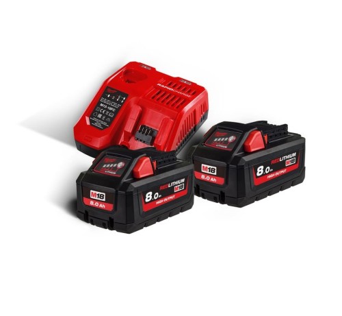 Milwaukee M18HNRG-802 High Output Charger Battery Pack