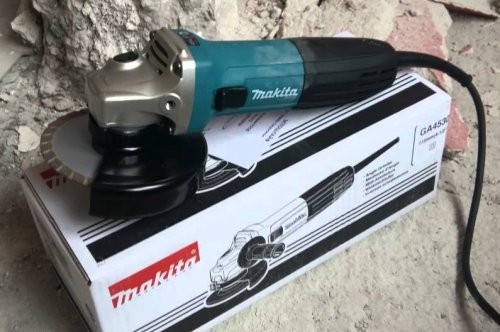 Makita GA4530RKD Angle Grinder 115mm Diamond Disc 720w Motor 110v Powe