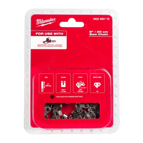Milwaukee 4932480176 Chainsaw Chain