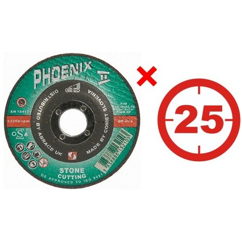 Abracs PH11PH11530DS-25530DS-25 Stone Cutting Discs