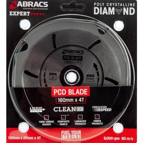 Abracs PCD1604 Diamond PCD Blade
