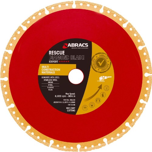 ABRACS RB230 Rescue Diamond Blade