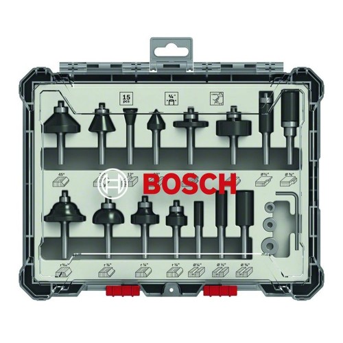Bosch 2607017473 Router Bit Set