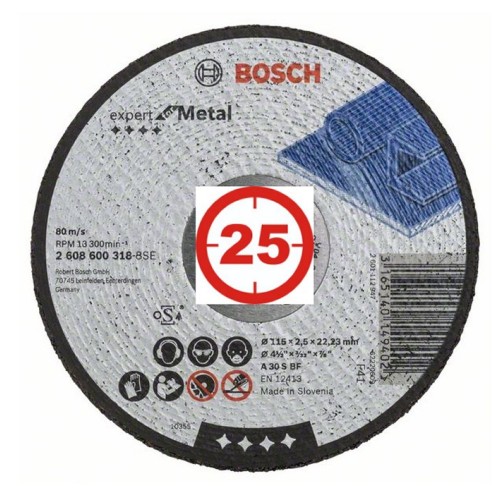 Bosch 2608600318 Metal Cutting Discs