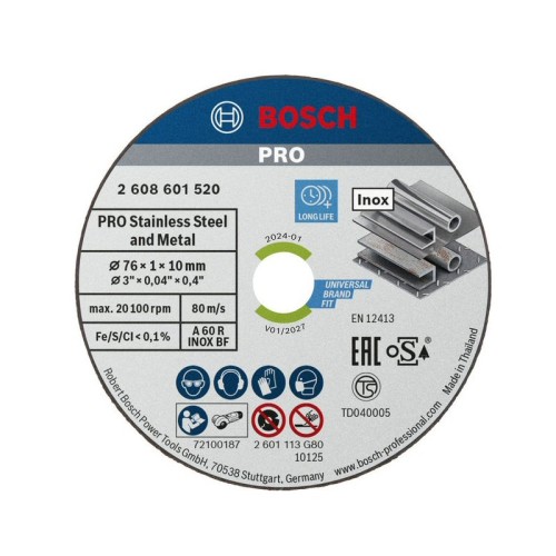 Bosch 2608601520 Bonded Cutting Disc