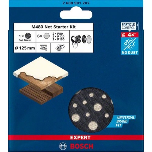 Bosch 2608901202 Sanding Net Set