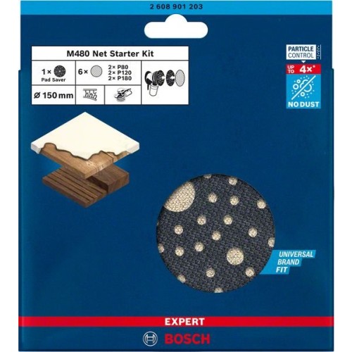 Bosch 2608901203 Sanding Net Set