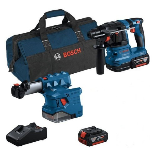 Bosch GBH18V-22 24 + GDE18V-12 Power Tool Kit